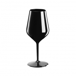 COCKTAIL WINE GLASS 470ML BLACK