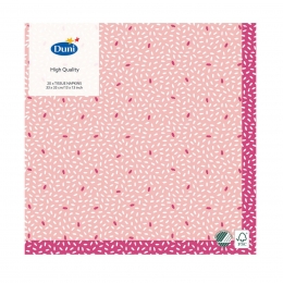 DUNI SALVETE RICE PINK 33X33