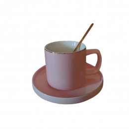 PORCELANSKE ŠOLJE ZA KAFU SA KAŠČICOM