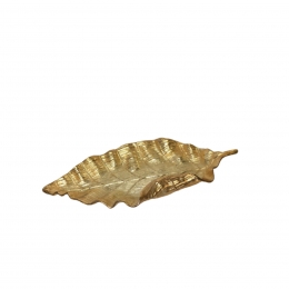 DEKORATIVNA POSUDA ZLATNI LIST  53/24CM