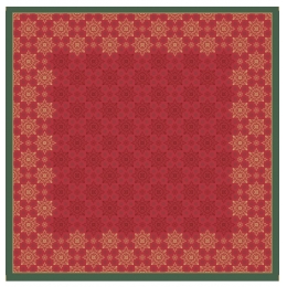 STOLNJAK X - MAS DECO RED 138X220 