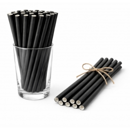 PAPIRNE SLAMKE 8MM CRNE 500/1