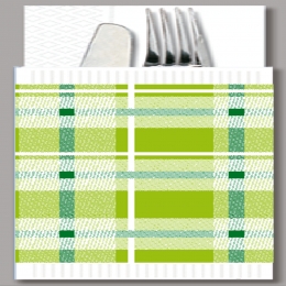 DZEP+SALVETA 38X38/2 VERDE